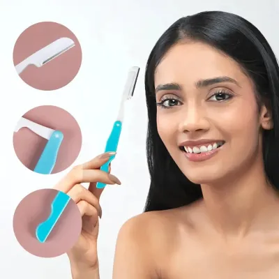 Foldable Eyebrow Razor (4 pcs)